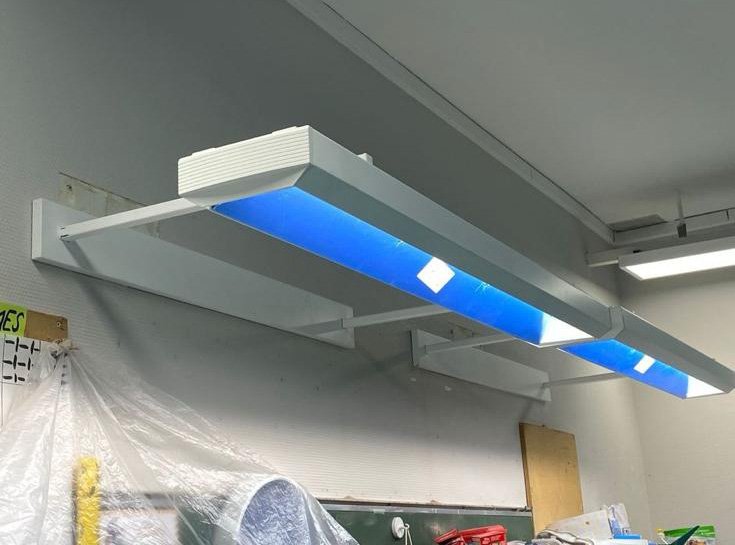 éclairage mural écoles de Paris